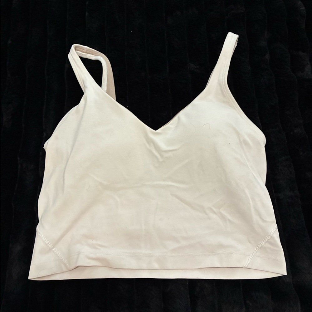 Lululemon white tank